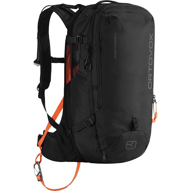 Sac Ortovox LiTRIC Freeride 28L Avabag, noir corbeau