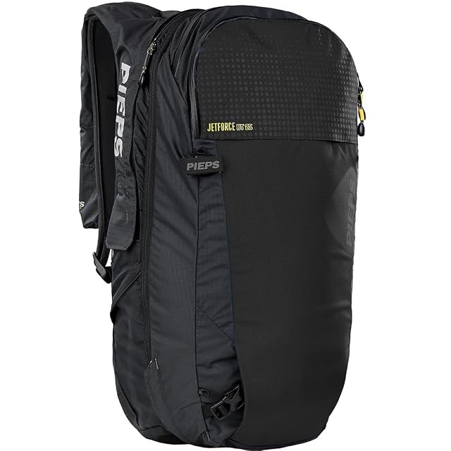 Sac airbag d’avalanche PIEPS Jetforce BT 25, noir