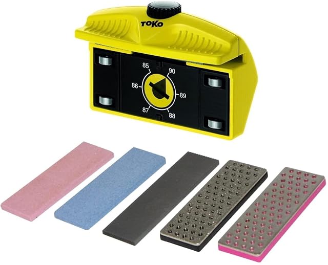 Ensemble d’affûtage de carres RS SUPER-Cut avec Toko Edge Tuner PRO, pierres et limes diamantées