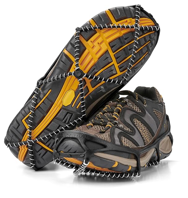 Semelles de traction Yaktrax Pro Run noires