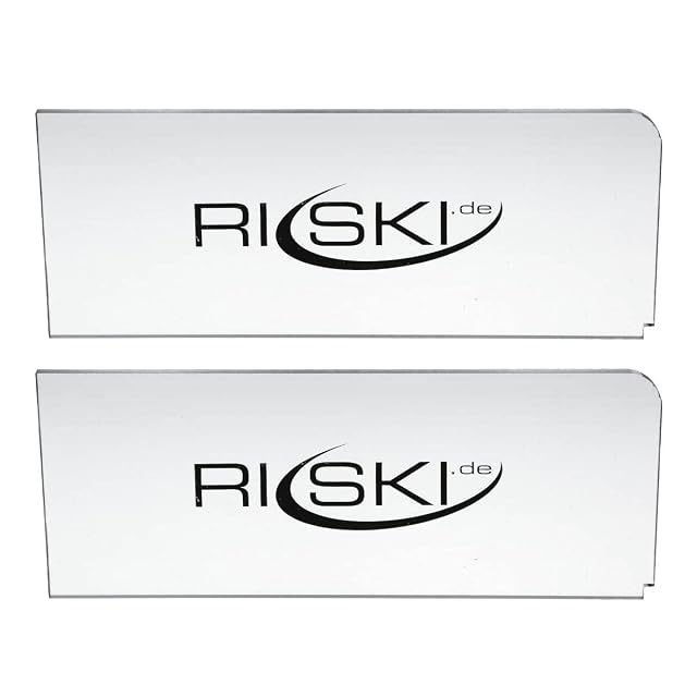 Paire de racloirs à fart RiSki en plexi de 5 mm