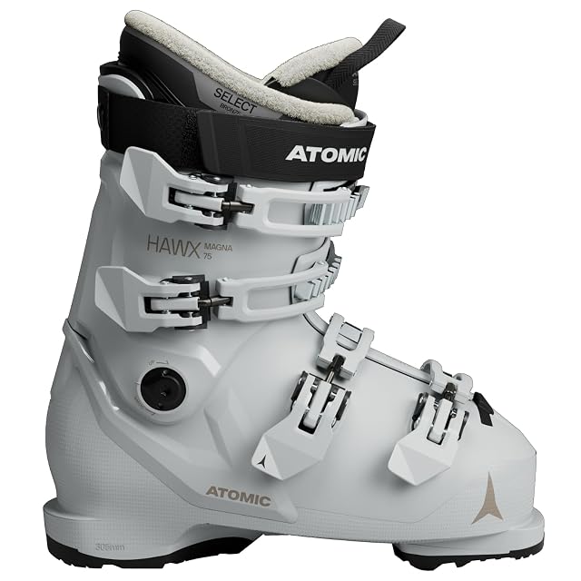 Chaussure de ski femme Atomic Hawx Magna 75 W, glace et noir