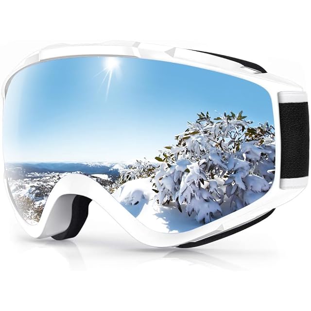 Masque de ski Findway YH208 à écran miroir REVO et monture TPU