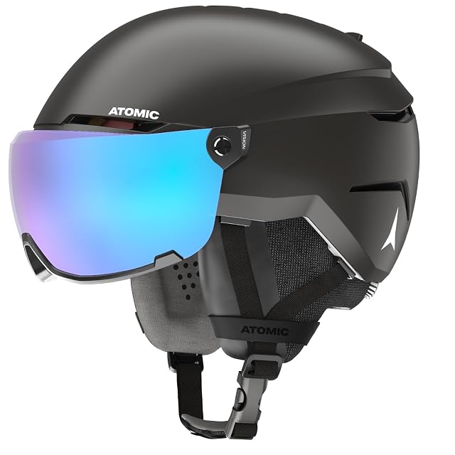 Casque de ski Atomic Savor Visor Stereo noir à visière intégrée
