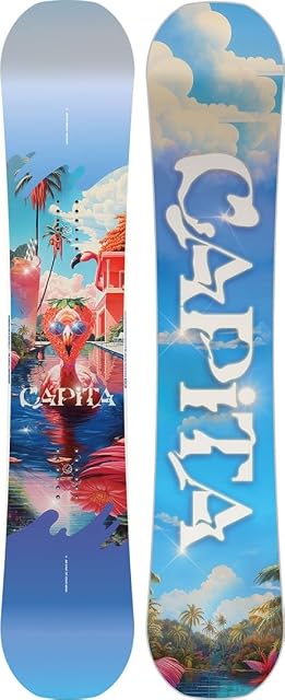 Planche de snowboard freestyle femme Capita Space Metal Fantasy, 149 cm