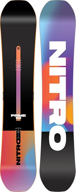 Planche de snowboard all-mountain Nitro Prime Chroma, 158 cm