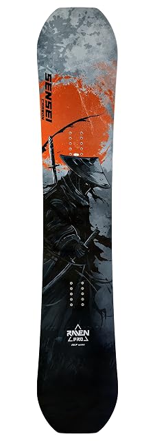 Planche de snowboard Raven Pro Sensei Carbon, 150 cm, forme true twin